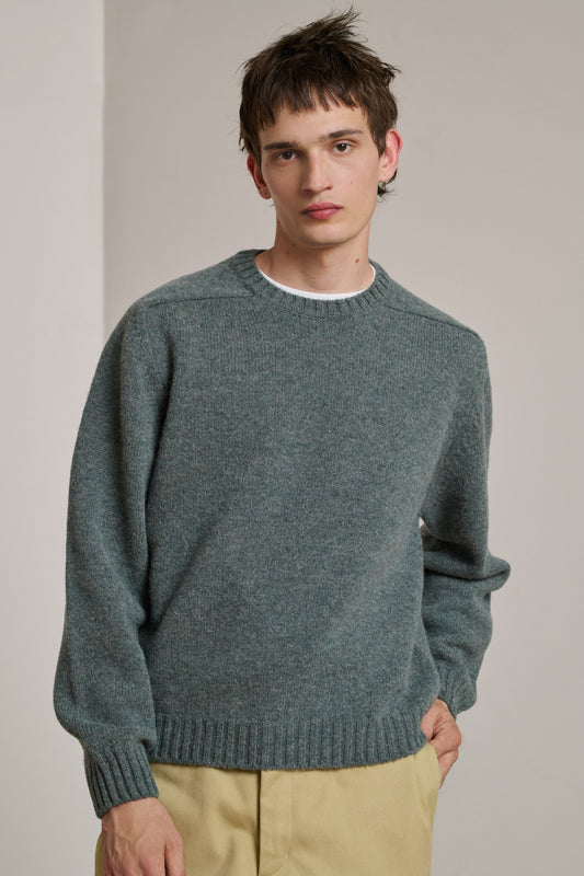 Pull Isamu - Bleu - Laine - Homme