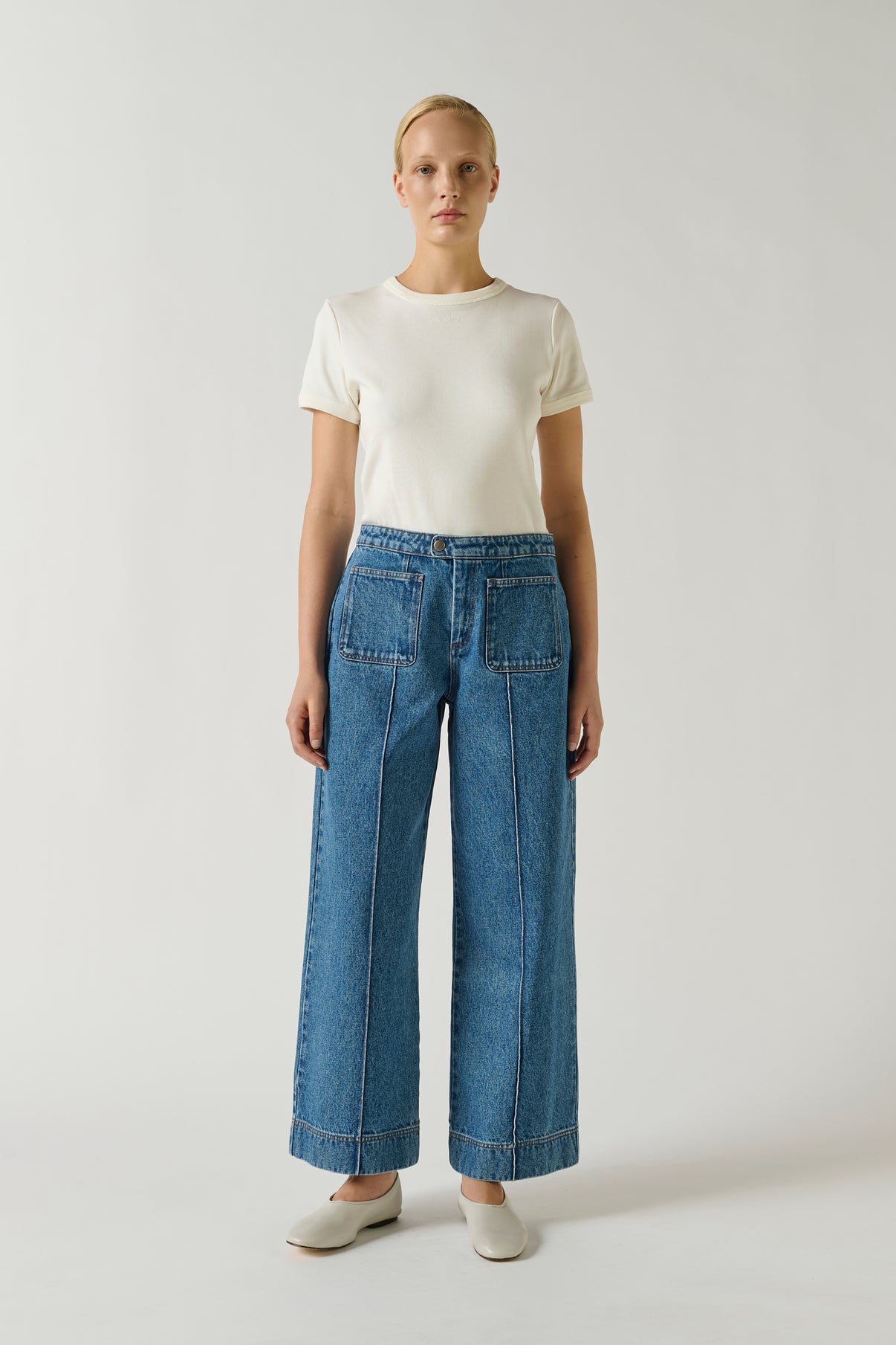 Jean Harry - Denim Bleu Delave - Femme vue 1