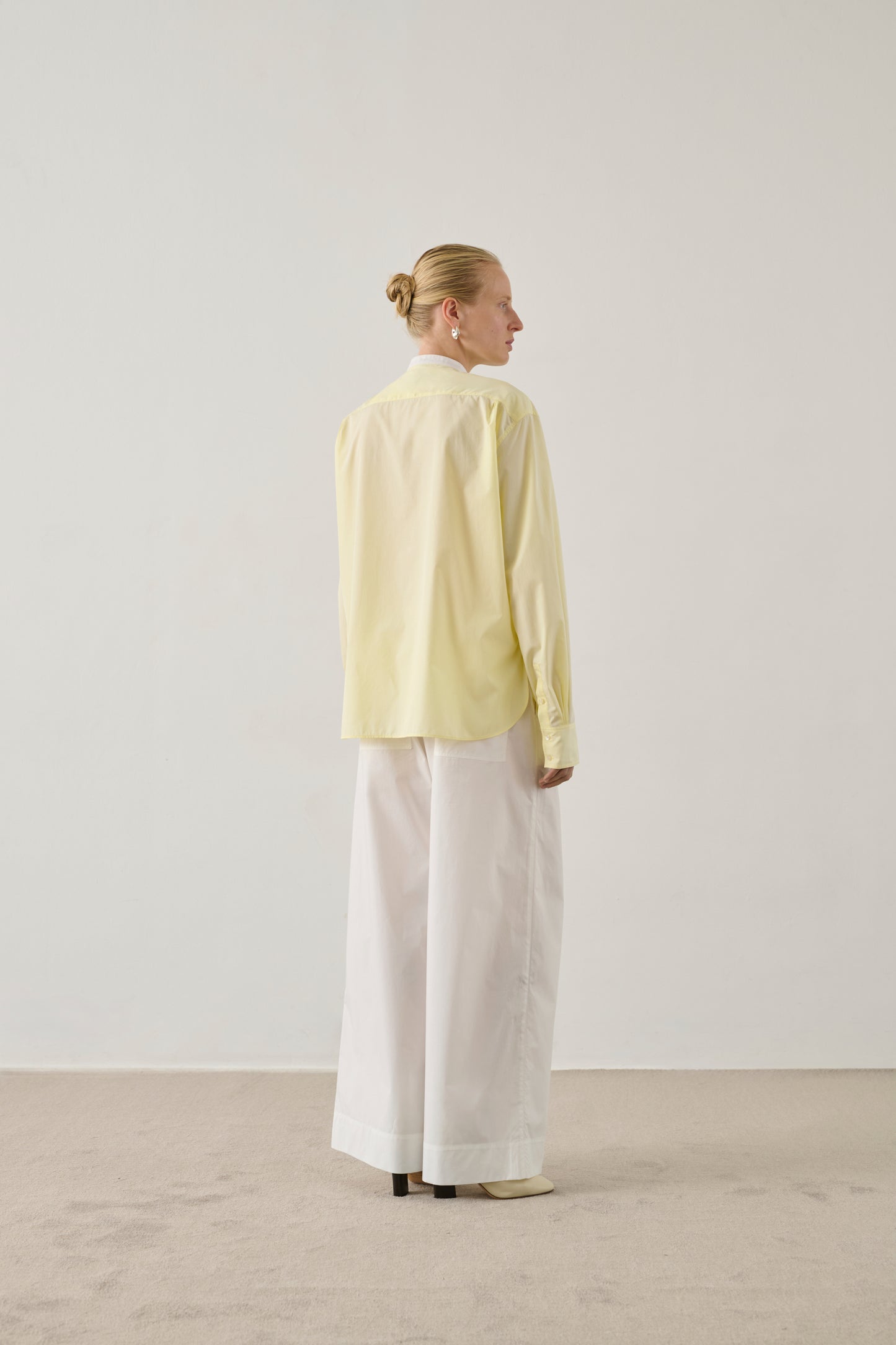 Chemise Bermudes - Jaune Vif - Coton - Femme